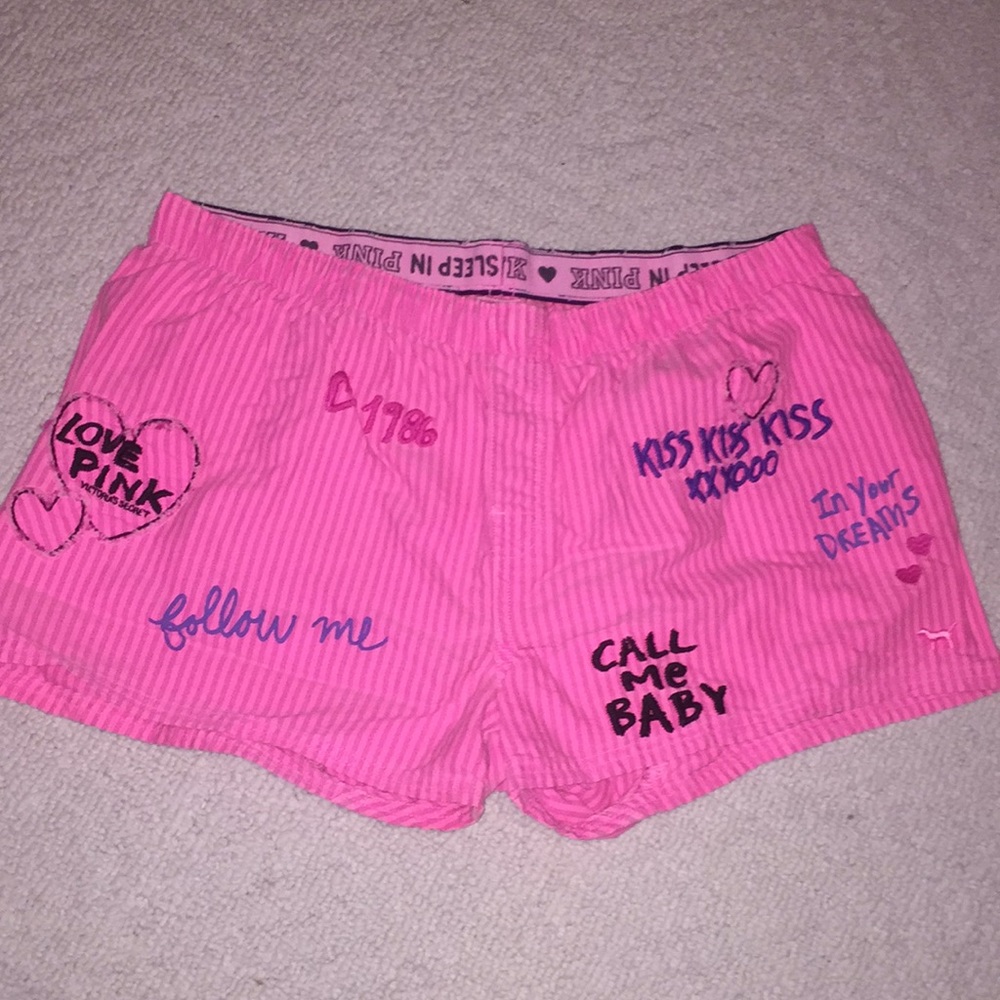 VS PINK Sleep Shorts, Size S